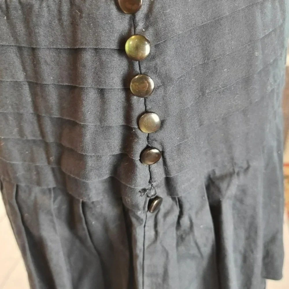 ♡3/$30♡ Plenty by Tracy Reese Black Mod Mini Dress - Picture 2 of 8